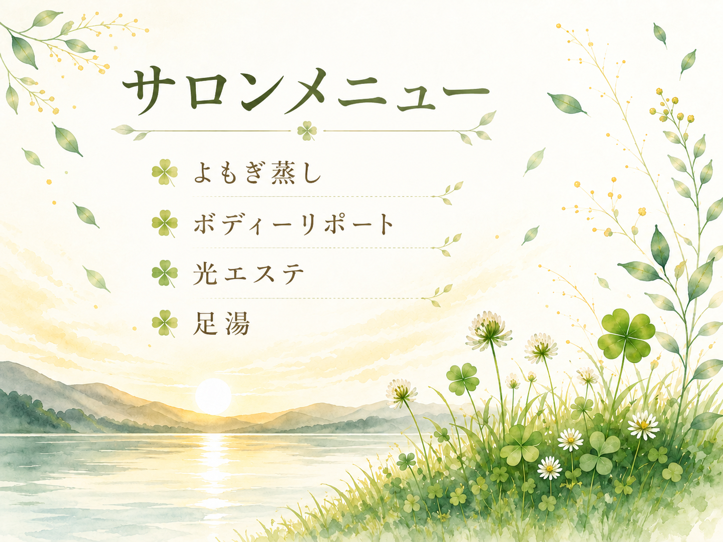 サロンをオープン致しました!!